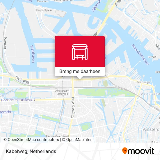 Kabelweg kaart