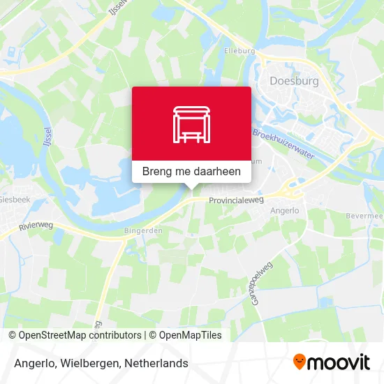 Angerlo, Wielbergen kaart