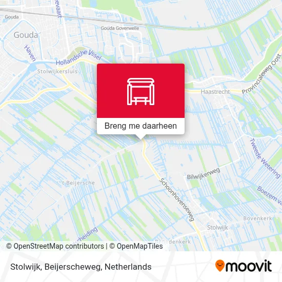 Stolwijk, Beijerscheweg kaart