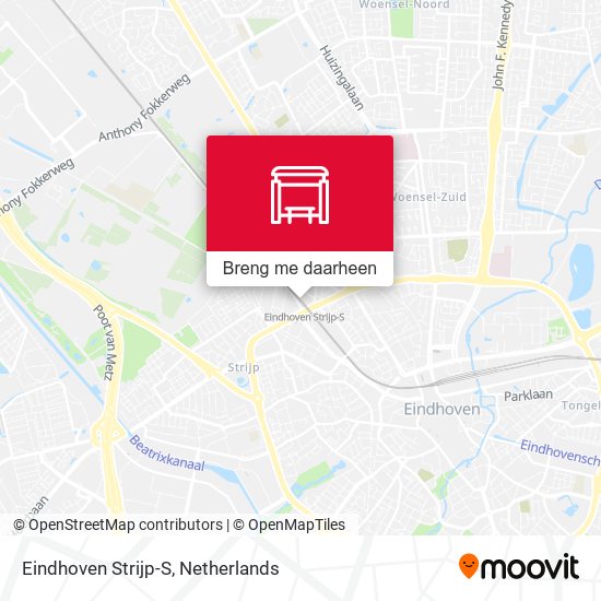 Eindhoven Strijp-S kaart