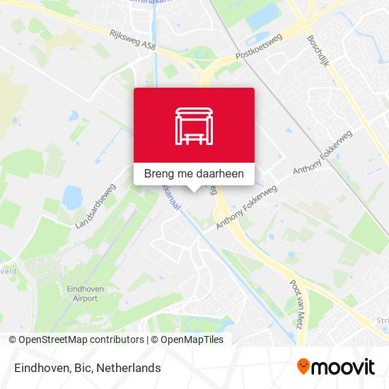 Eindhoven, Bic kaart