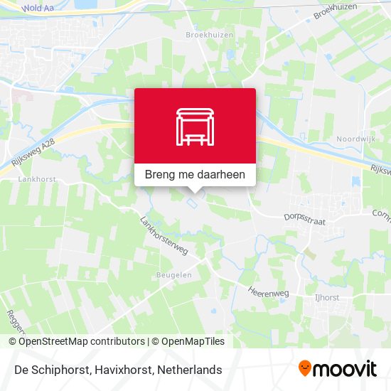 De Schiphorst, Havixhorst kaart