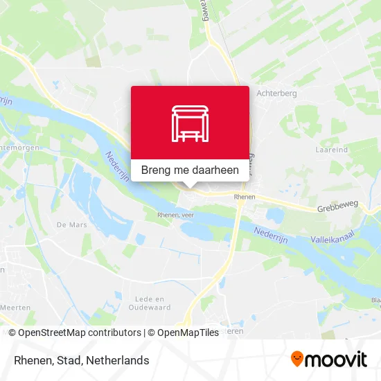 Rhenen, Stad kaart