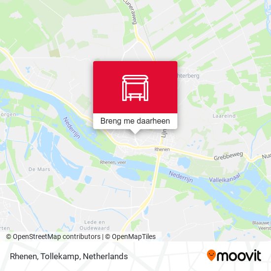 Rhenen, Tollekamp kaart