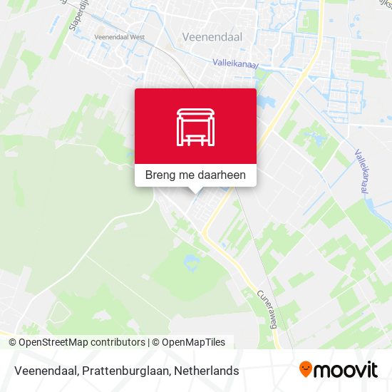 Veenendaal, Prattenburglaan kaart