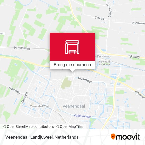 Veenendaal, Landjuweel kaart