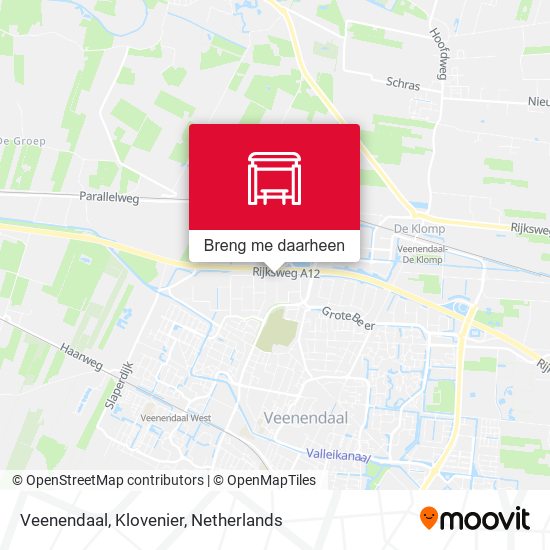 Veenendaal, Klovenier kaart