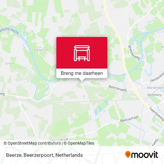 Beerze, Beerzerpoort kaart