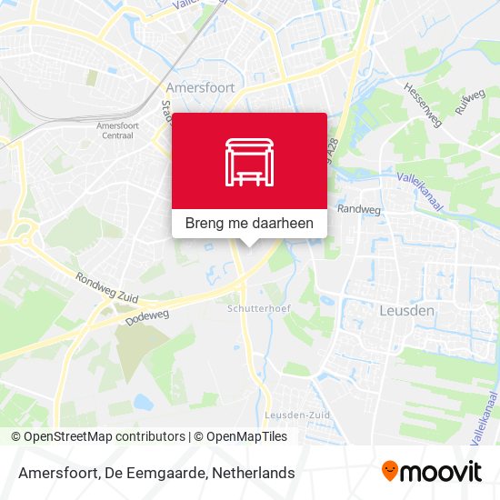 Amersfoort, De Eemgaarde kaart