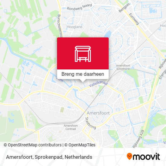 Amersfoort, Sprokenpad kaart