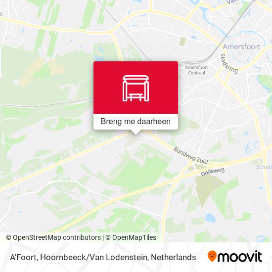 A'Foort, Hoornbeeck / Van Lodenstein kaart