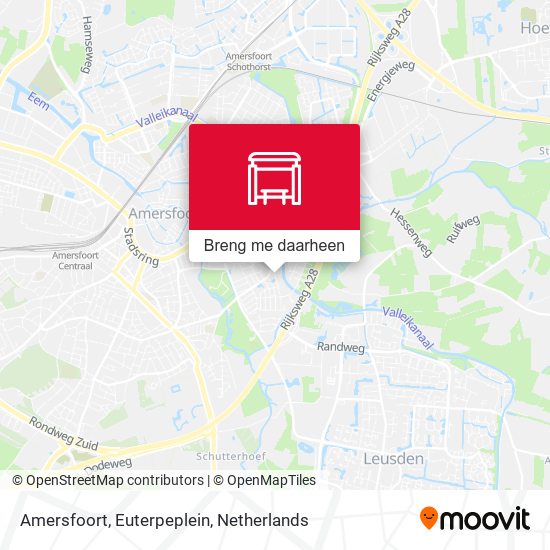 Amersfoort, Euterpeplein kaart