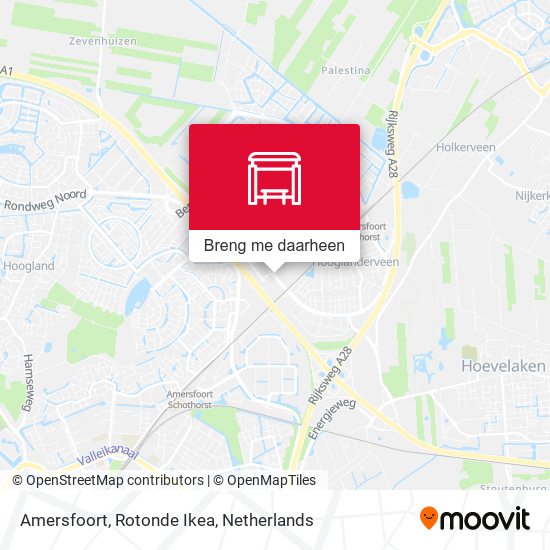 Amersfoort, Rotonde Ikea kaart