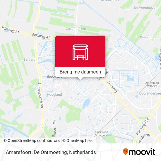 Amersfoort, De Ontmoeting kaart