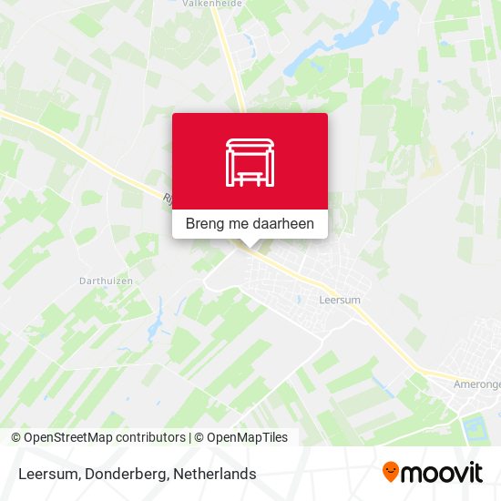 Leersum, Donderberg kaart