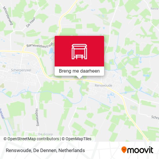 Renswoude, De Dennen kaart