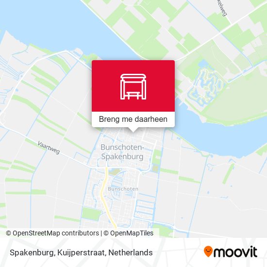 Spakenburg, Kuijperstraat kaart