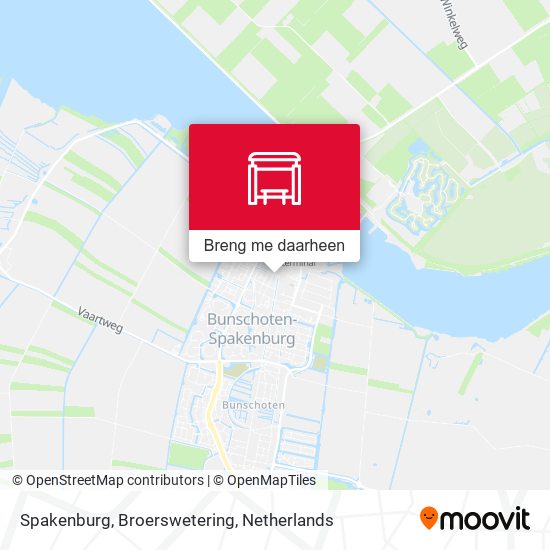 Spakenburg, Broerswetering kaart