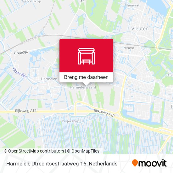 Harmelen, Utrechtsestraatweg 16 kaart