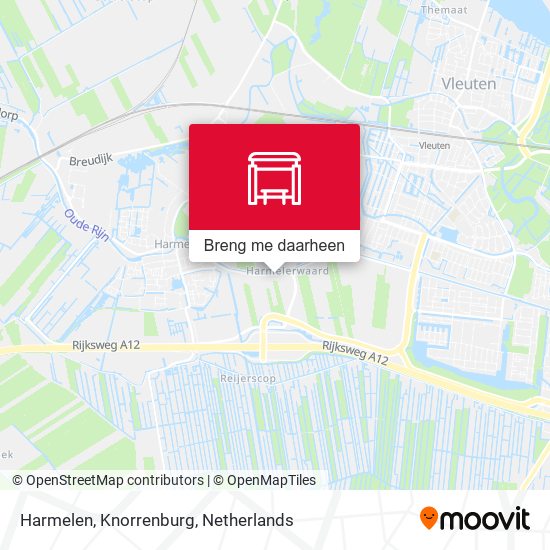 Harmelen, Knorrenburg kaart