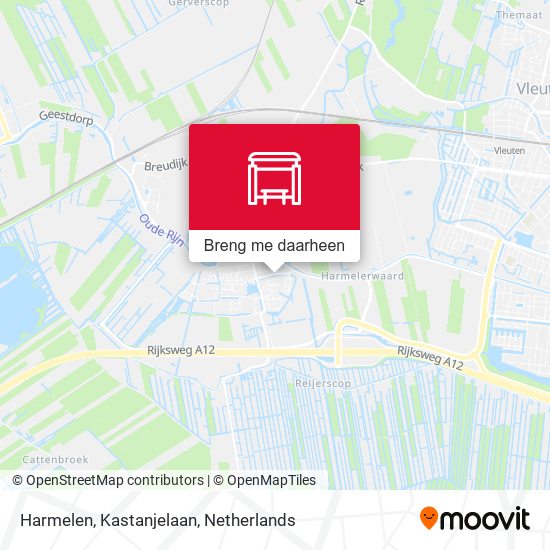 Harmelen, Kastanjelaan kaart