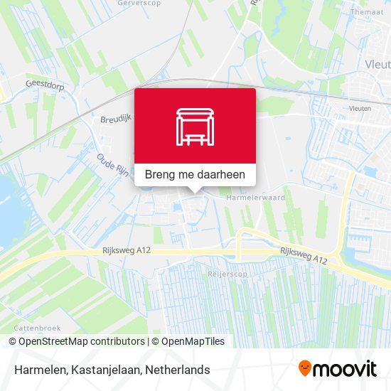 Harmelen, Kastanjelaan kaart