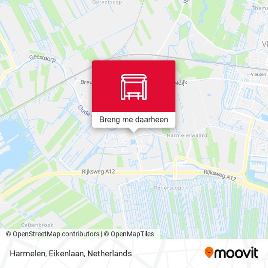 Harmelen, Eikenlaan kaart