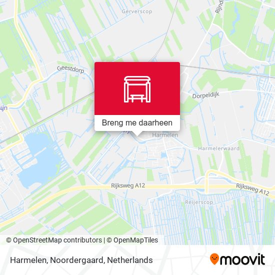 Harmelen, Noordergaard kaart