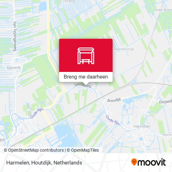 Harmelen, Houtdijk kaart