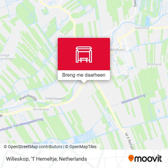 Willeskop, 'T Hemeltje kaart