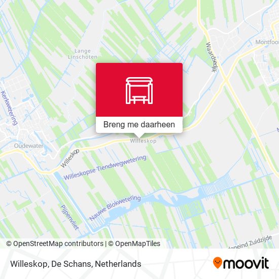 Willeskop, De Schans kaart