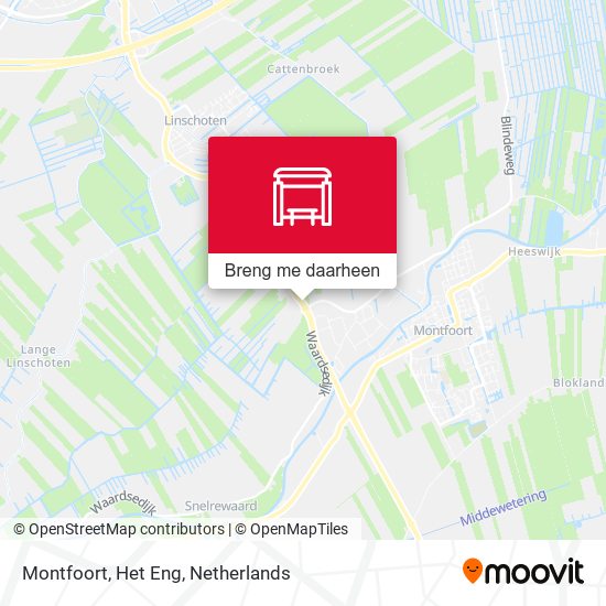 Montfoort, Het Eng kaart