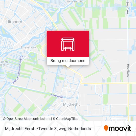 Mijdrecht, Eerste / Tweede Zijweg kaart