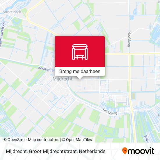 Mijdrecht, Groot Mijdrechtstraat kaart