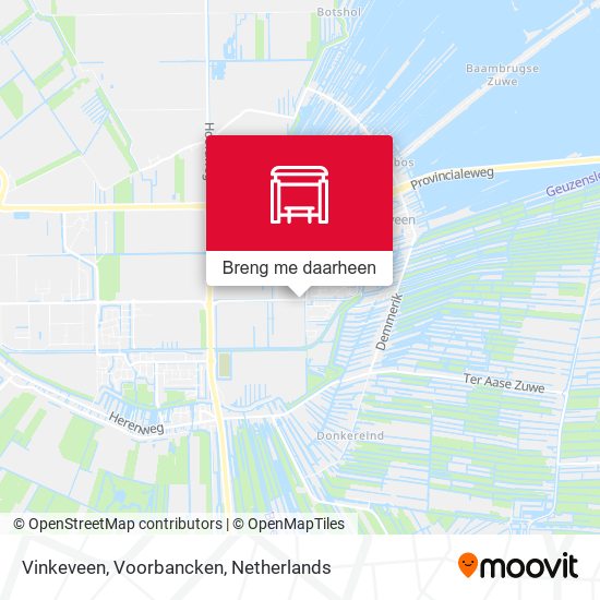 Vinkeveen, Voorbancken kaart