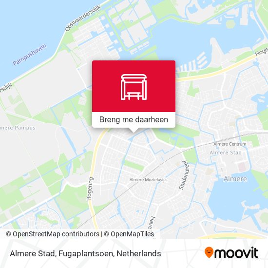 Almere Stad, Fugaplantsoen kaart