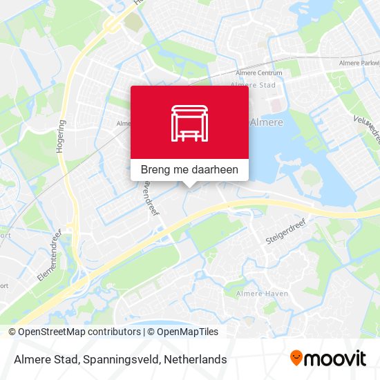 Almere Stad, Spanningsveld kaart