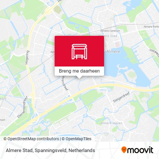 Almere Stad, Spanningsveld kaart