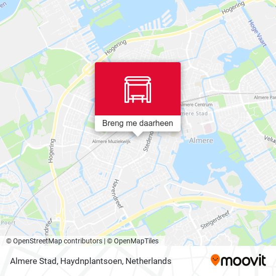 Almere Stad, Haydnplantsoen kaart