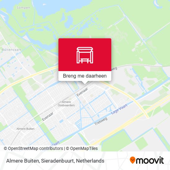 Almere Buiten, Sieradenbuurt kaart