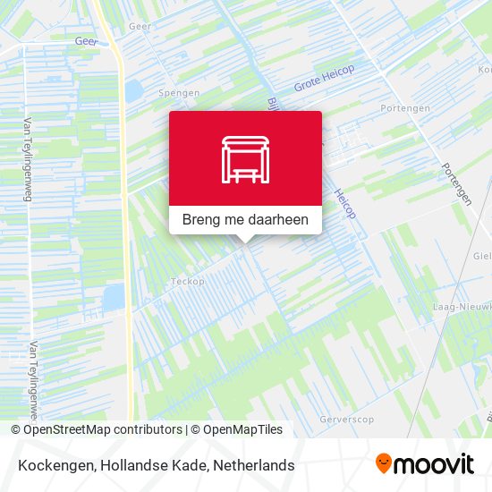 Kockengen, Hollandse Kade kaart
