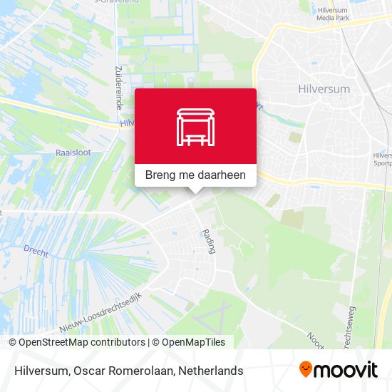 Hilversum, Oscar Romerolaan kaart