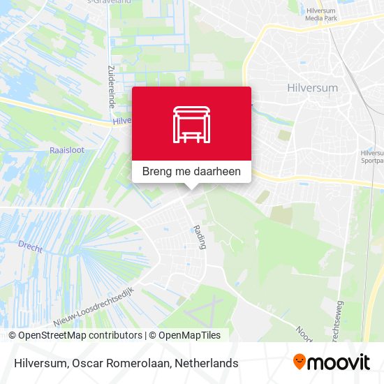 Hilversum, Oscar Romerolaan kaart