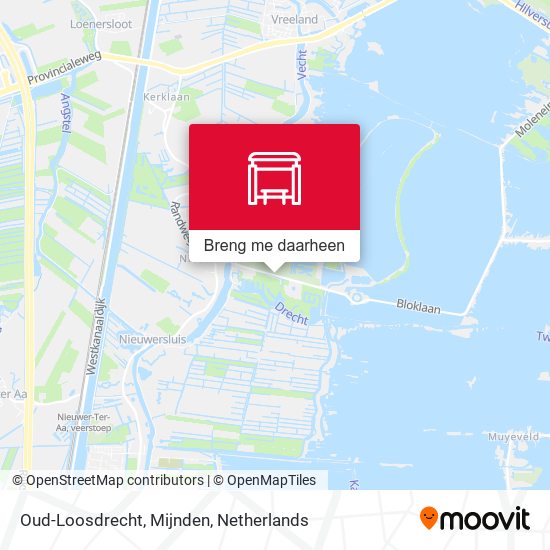 Oud-Loosdrecht, Mijnden kaart