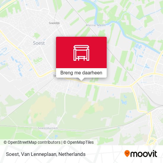 Soest, Van Lenneplaan kaart