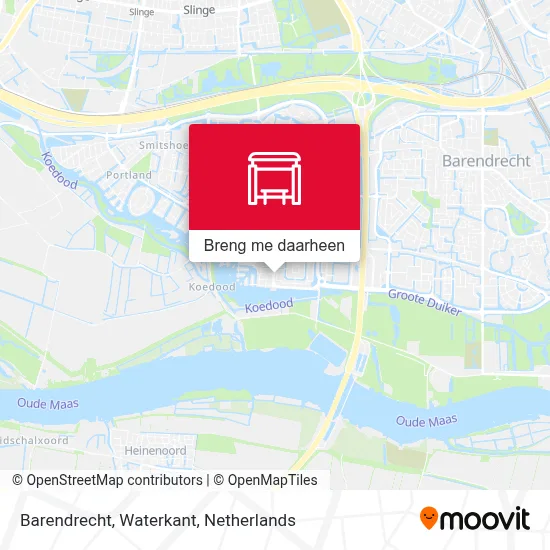 Barendrecht, Waterkant kaart