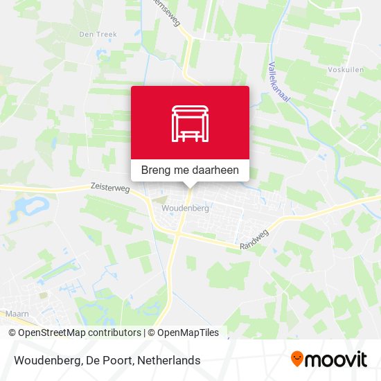 Woudenberg, De Poort kaart