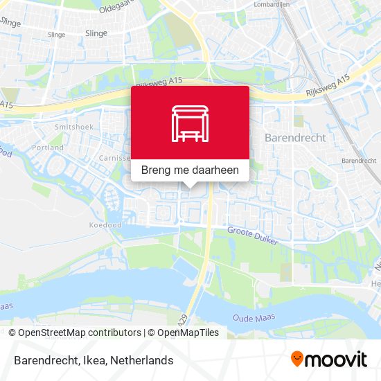 Barendrecht, Ikea kaart