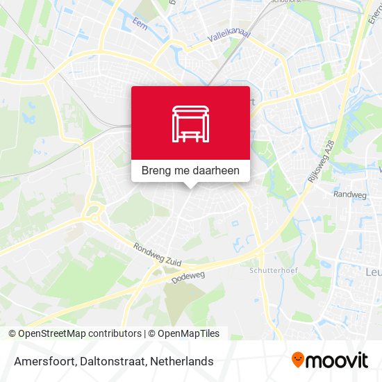 Amersfoort, Daltonstraat kaart