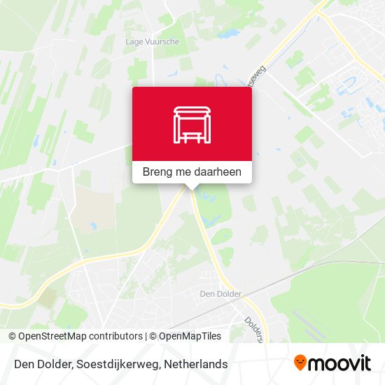 Den Dolder, Soestdijkerweg kaart